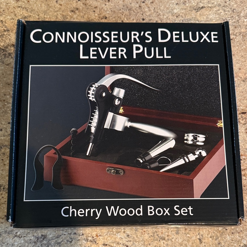 Deluxe Lever Pull in Silver and Black
